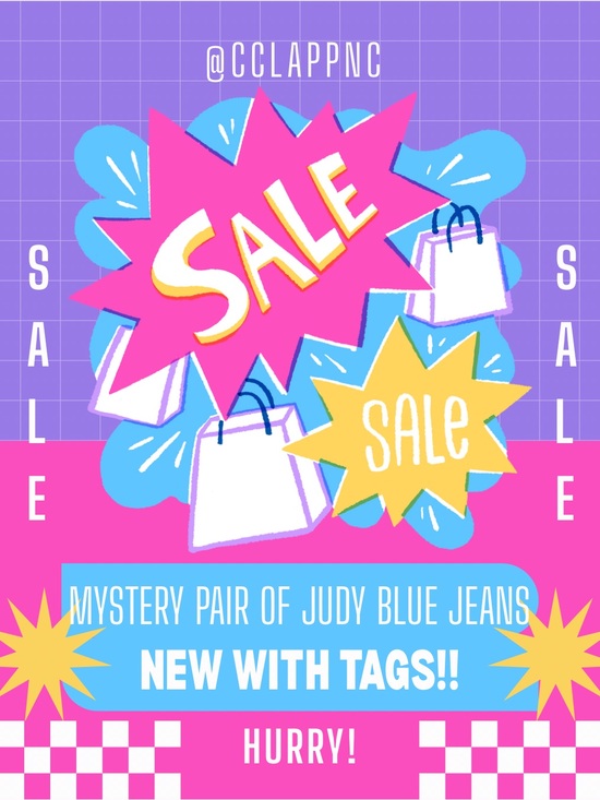 Judy Blue Denim - Mystery Pair of Judy Blue Jeans Brand New with Tags!  Won’t Last!  20W